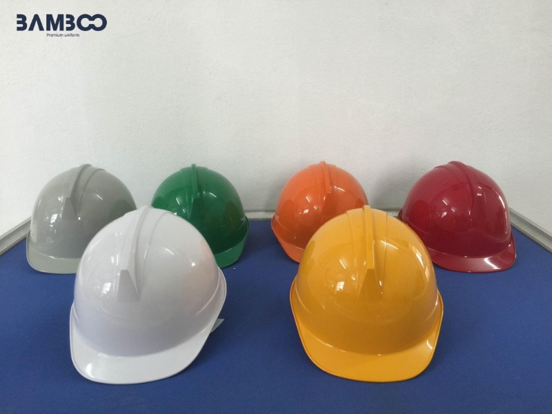Bamboo Uniform cung cấp nón bảo hộ đa màu, chất lượng cao, in logo theo yêu cầu