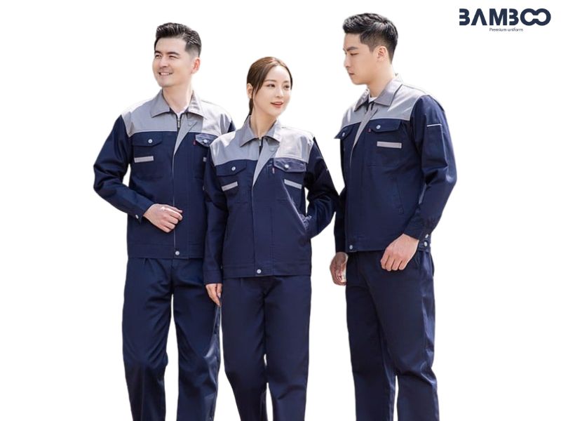 Bamboo Uniform may đồng phục bảo hộ đa dạng size, bền chắc và in thêu logo sắc nét