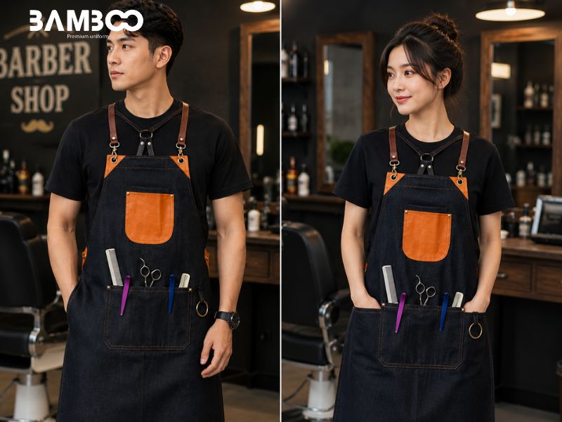Bamboo Uniform may tạp dề chất lượng, bền đẹp, thiết kế chuyên nghiệp, giá tốt