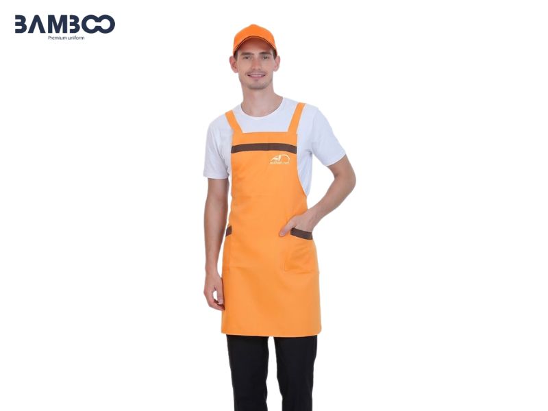 Bamboo Uniform nhận may tạp dề nhân viên phục vụ nhà hàng chuyên nghiệp