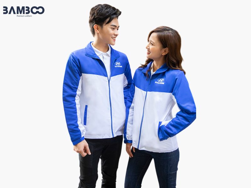 Bamboo Uniform may đồng phục Hyundai theo yêu cầu, đa dạng mẫu, chất lượng ổn định, giá tốt