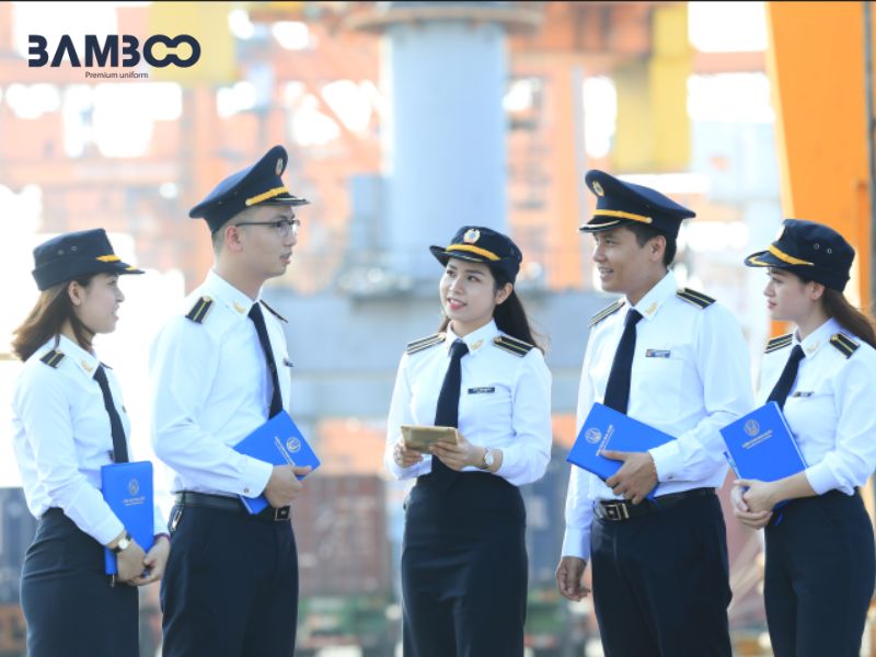Bamboo Uniform may đồng phục kiểm toán cao cấp, chuẩn form, chuyên nghiệp, đồng bộ và theo yêu cầu