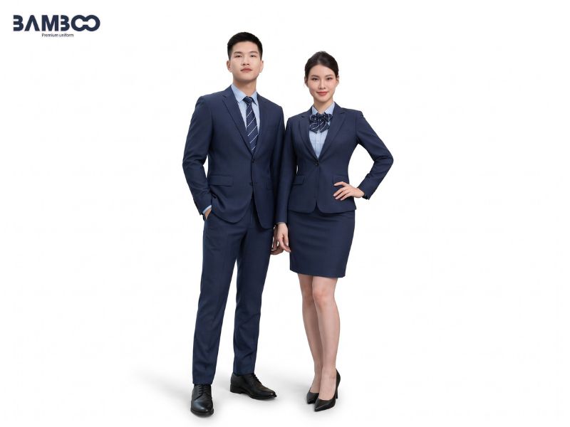 Bamboo Uniform nhận may đồng phục vest công ty tài chính theo yêu cầu, cam kết chất lượng và tiến độ bàn giao
