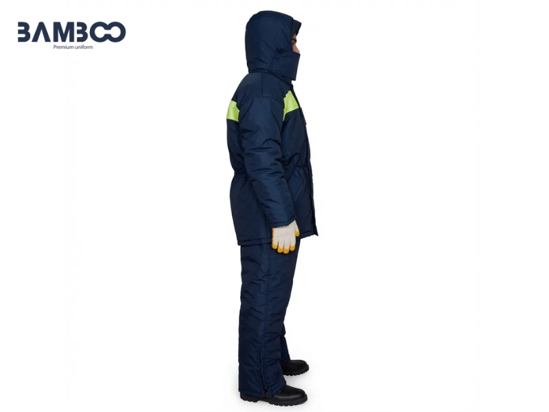 Bamboo Uniform may đồng phục kho lạnh theo yêu cầu, giữ ấm tốt, bền chắc, đồng bộ và đúng tiến độ