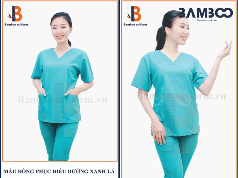 Bamboo Uniform may đồng phục Scrubs chất lượng cao, đạt tiêu chuẩn y tế