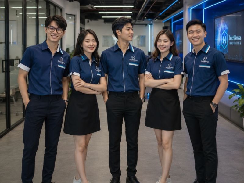 Báo giá đồng phục hướng dẫn viên tùy chất liệu thiết kế và số lượng đặt may tối ưu chi phí theo nhu cầu doanh nghiệp