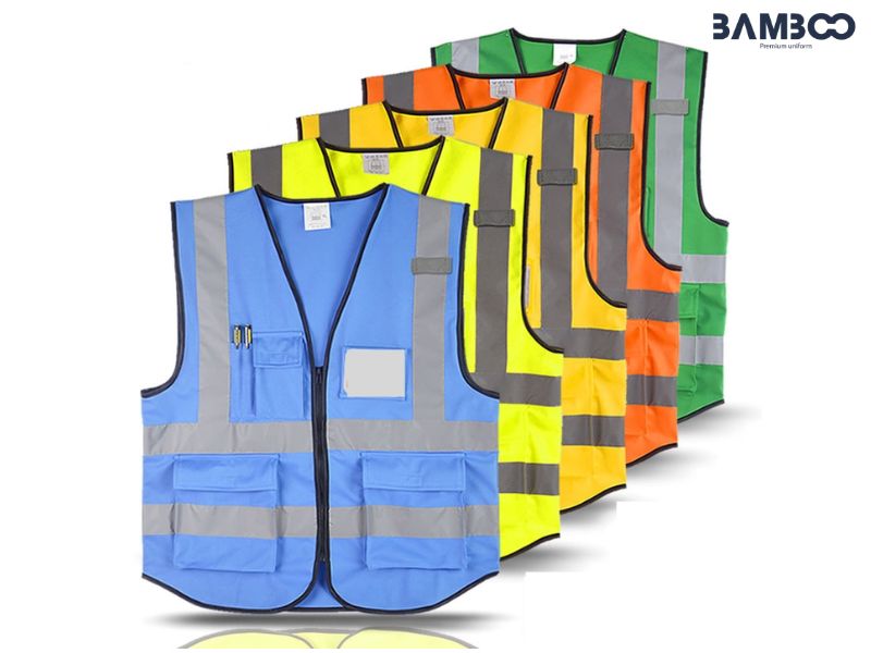 Lộn trái khi giặt tránh chà xát để bảo vệ dải phản quang