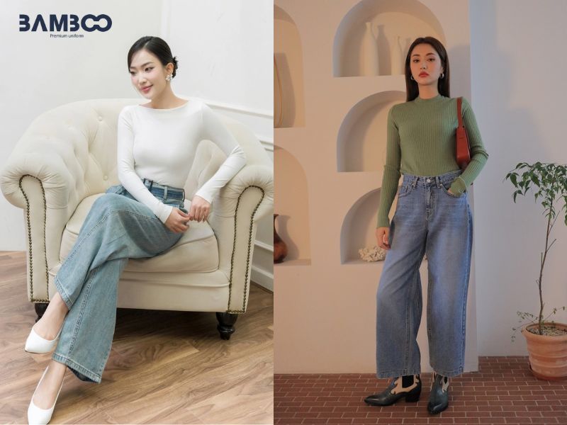 Bí quyết mặc áo len ôm tay dài tôn dáng gồm ưu tiên sự gọn gàng, chất liệu chuẩn và phụ kiện tinh tế