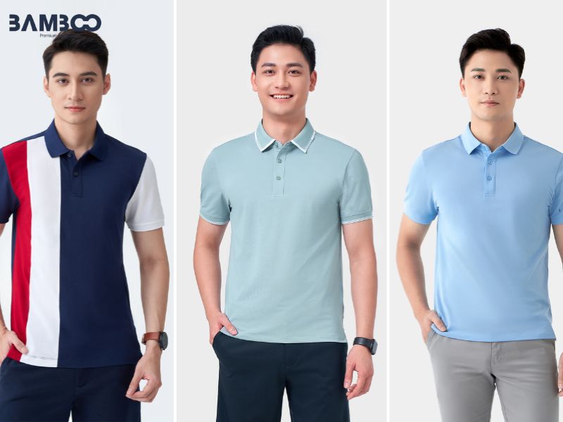 Các kiểu áo đồng phục Polo chất vải Coolmate