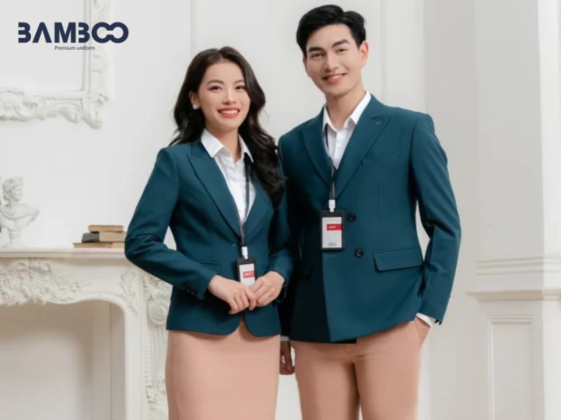 Vải vest đồng phục showroom ô tô cần giữ form tốt, thoải mái, bền đẹp