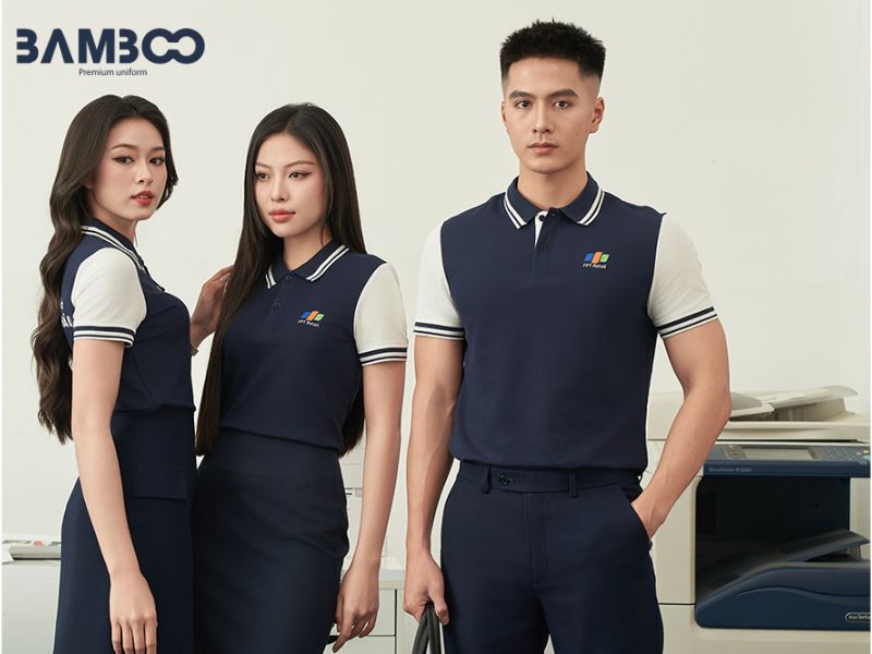 Các phong cách phối bo tay và cổ áo thun đồng phục dẫn đầu xu hướng
