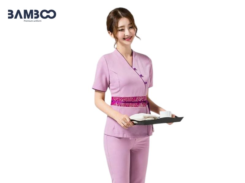 Chọn đồng phục spa đúng màu, chất vải, kiểu dáng và size 