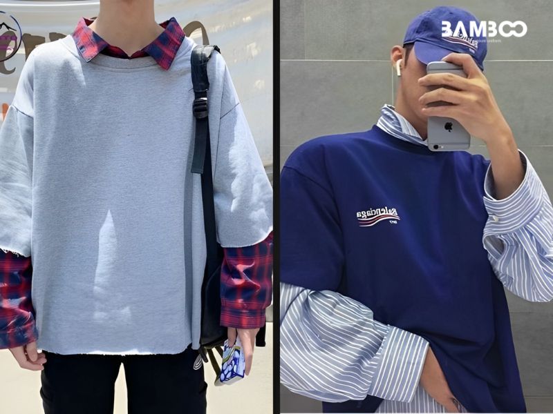 Chọn quần và giày phù hợp, phụ kiện tinh tế, cách mặc linh hoạt khi phối cùng sơ mi kết hợp áo thun