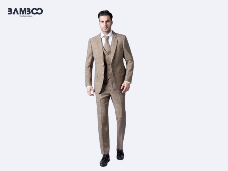 Chất liệu cao cấp giúp vest bền đẹp, giữ phom chuẩn và mang lại cảm giác thoải mái khi mặc