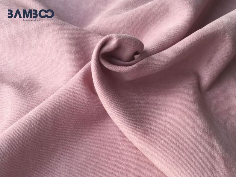 Chất liệu kate, kaki thun, tuyết mưa, cotton lạnh may đồng phục spa cao cấp