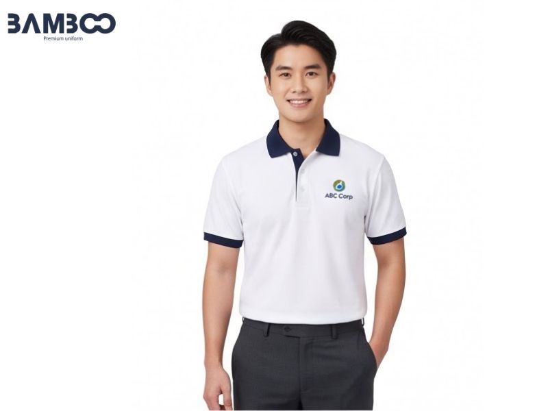 Đồng phục công sở ưu tiên vải thân thiện môi trường, bền, thoáng khí và chống nhăn