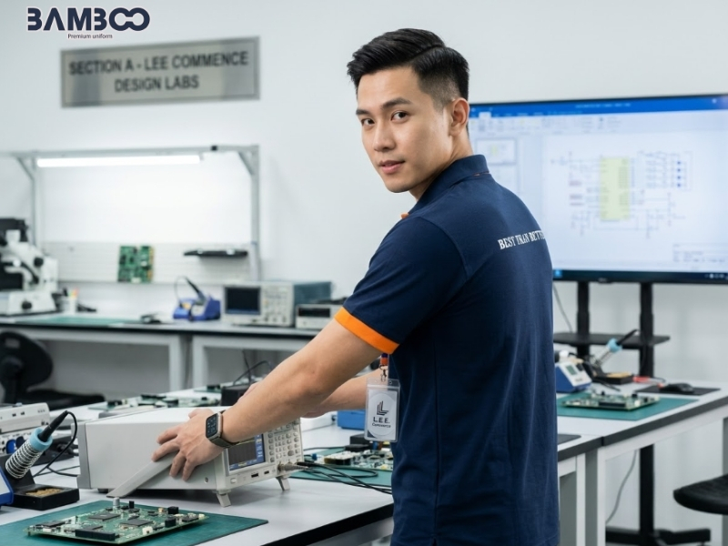 Chi phí may phụ thuộc chất vải, số lượng, kiểu phối màu, kỹ thuật in thêu và yêu cầu hoàn thiện