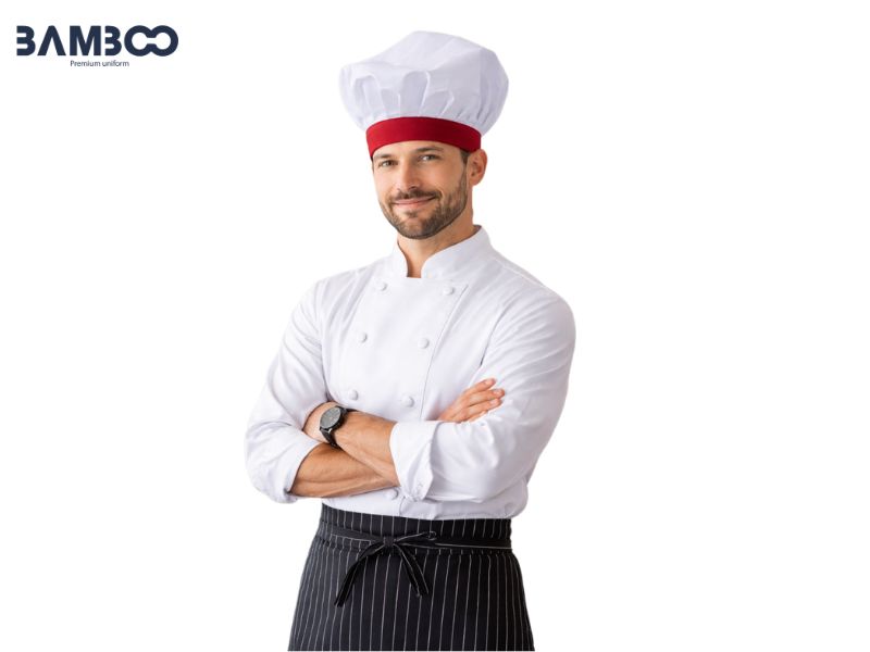 Giá mũ bếp xếp ly phụ thuộc số lượng, chất vải, thiết kế và yêu cầu in thêu logo