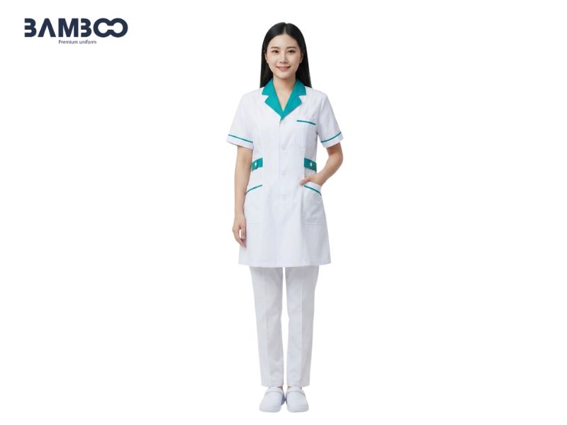 Chi phí may trang phục điều dưỡng cao cấp dao động tùy chất liệu, thiết kế, phụ liệu và số lượng đặt may