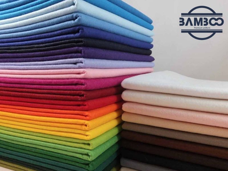 Chọn chất liệu vải may sơ mi đồng phục phù hợp góp phần tăng độ bền và duy trì form dáng áo
