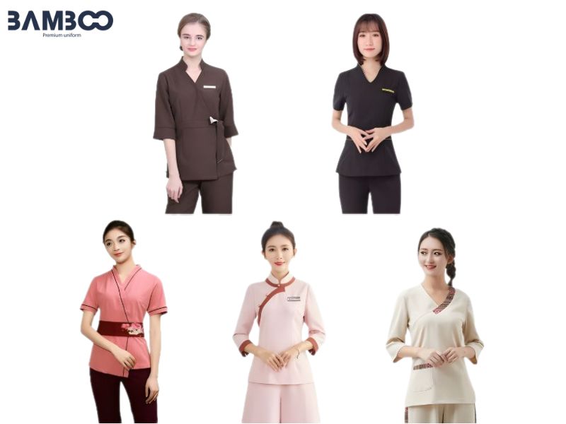 Chọn size đồng phục spa phù hợp từng vị trí