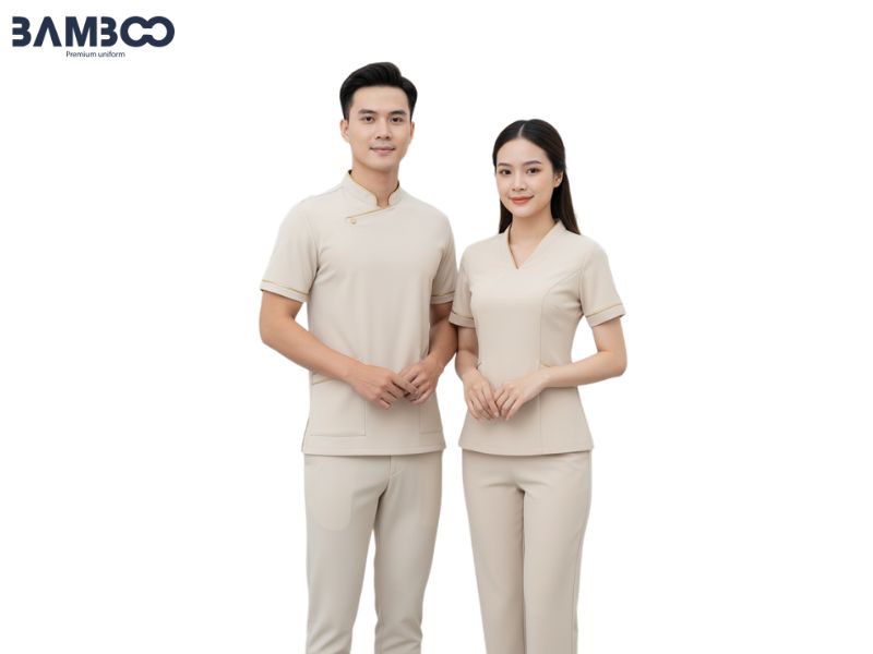 Chọn size đồng phục spa phù hợp với nhu cầu và mục đích sử dụng