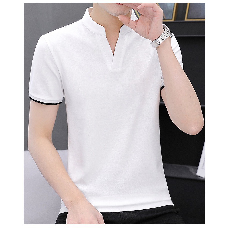 Công dụng áo thun đồng phục cổ trụ 