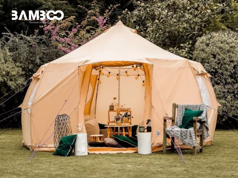 Lều được sử dụng phổ biến với nhiều mục đích khác nhau