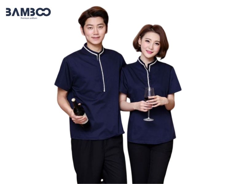 Áo phục vụ quán rượu cao cấp sang trọng, thoải mái, chuyên nghiệp, bền đẹp