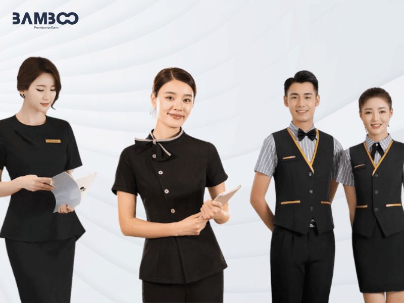 Đồng phục khách sạn 5 sao góp phần khẳng định đẳng cấp và uy tín của thương hiệu