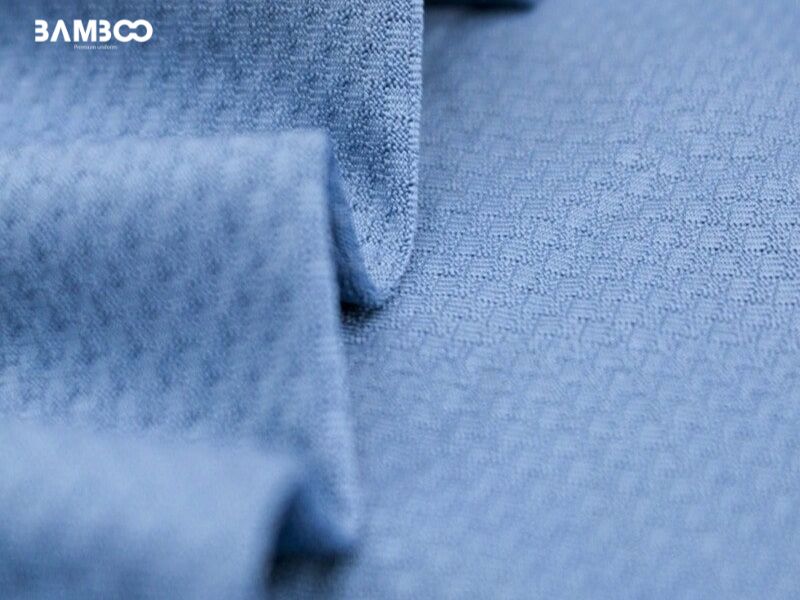 Vải hạt mè kim mềm mát, co giãn tốt, hút ẩm nhanh, kháng khuẩn, chống nhăn, bền màu