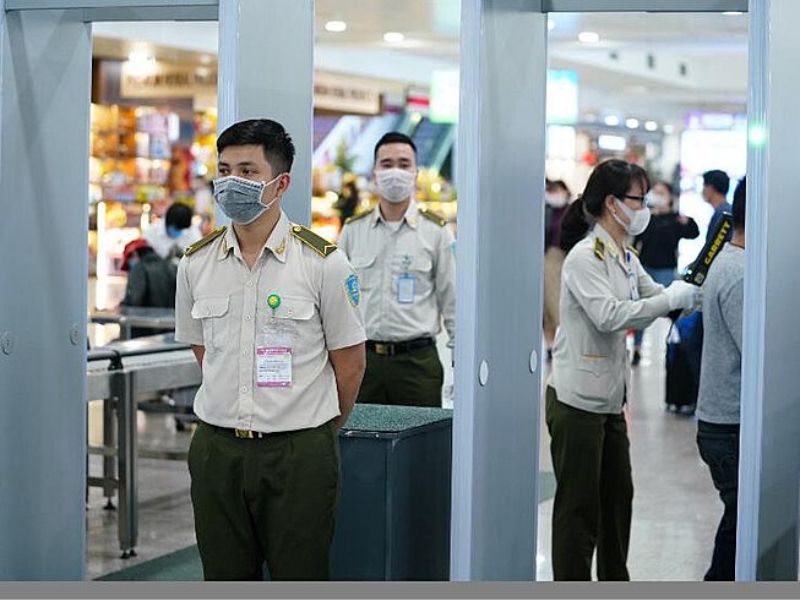 Đồng phục an ninh sân bay cấp cao