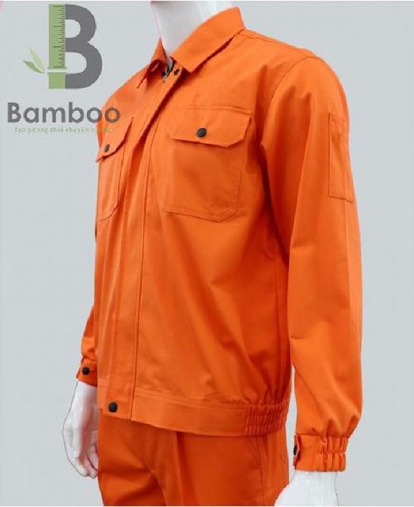 đồng phục bảo hộ lao động - cam 