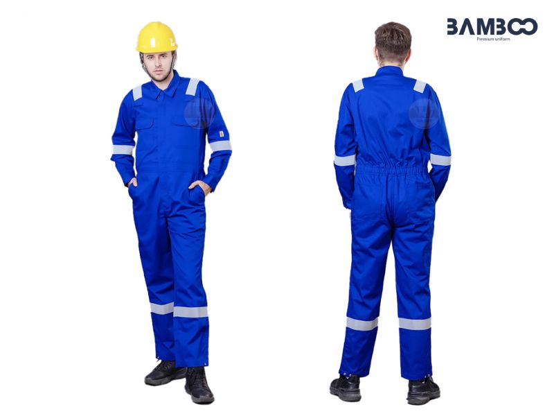 Bộ bảo hộ công nhân dầu khí dạng liền thân