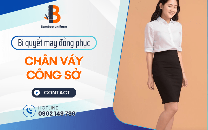đồng phục chân váy công sở