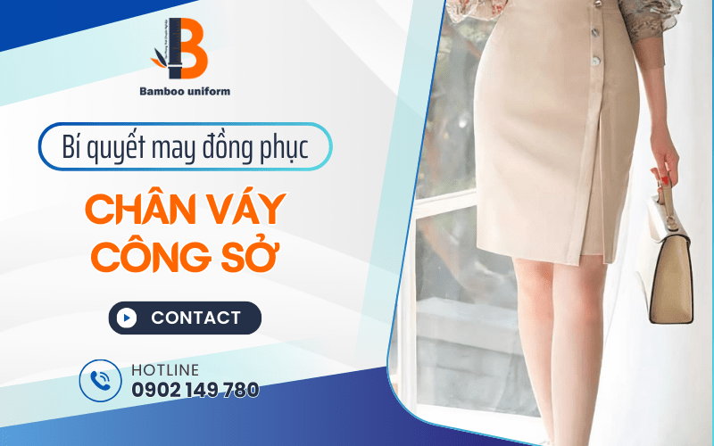 đồng phục chân váy công sở