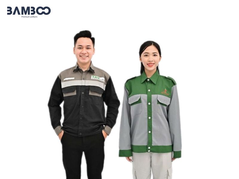 Đồng phục công nhân dây chuyền nhà máy