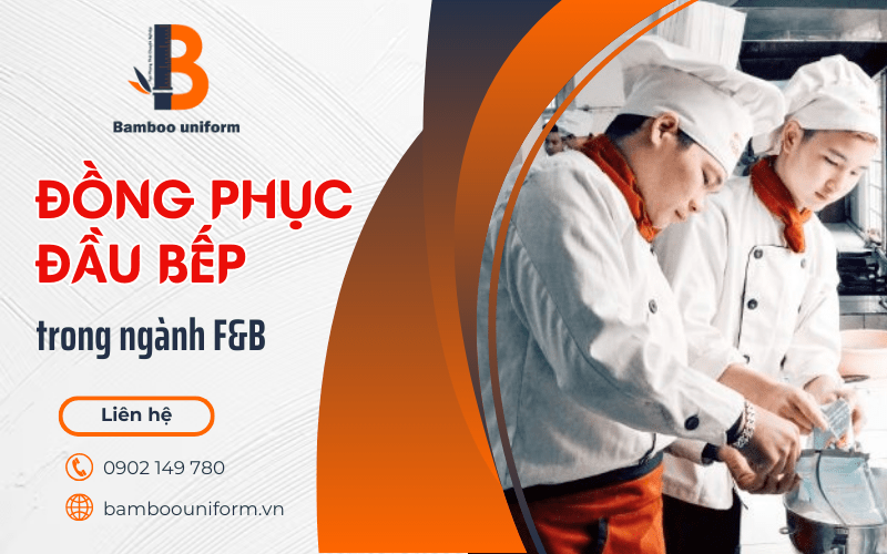 đồng phục đầu bếp