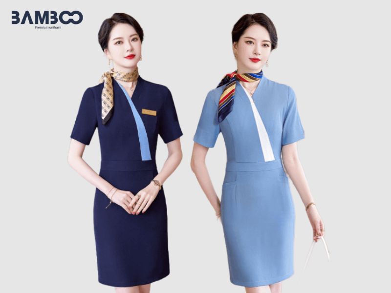 Váy liền thân là xu hướng tại bệnh viện quốc tế nhờ vẻ đẹp sang trọng, đồng nhất