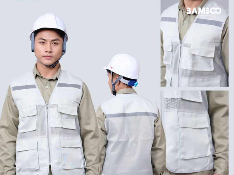 Áo gile đồng phục bảo trì 