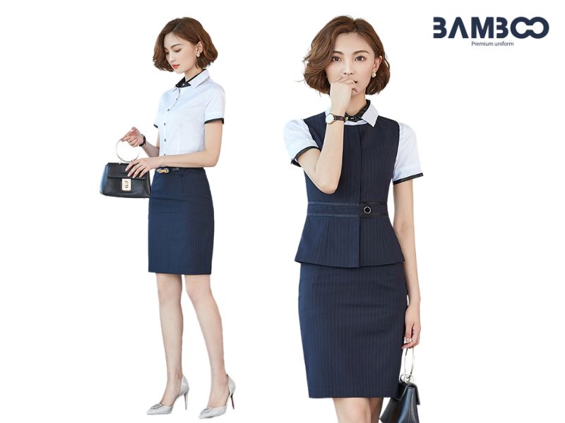 Đồng phục spa phong cách châu Âu