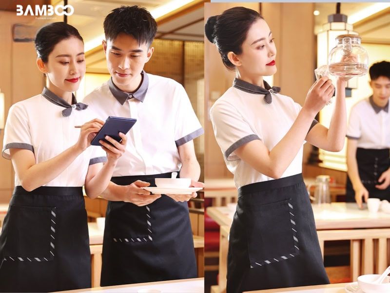 Đồng phục phục vụ tại resort