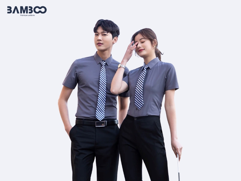 Đồng phục sơ mi hiện đại đổi mới về thiết kế, chất liệu và trải nghiệm người mặc