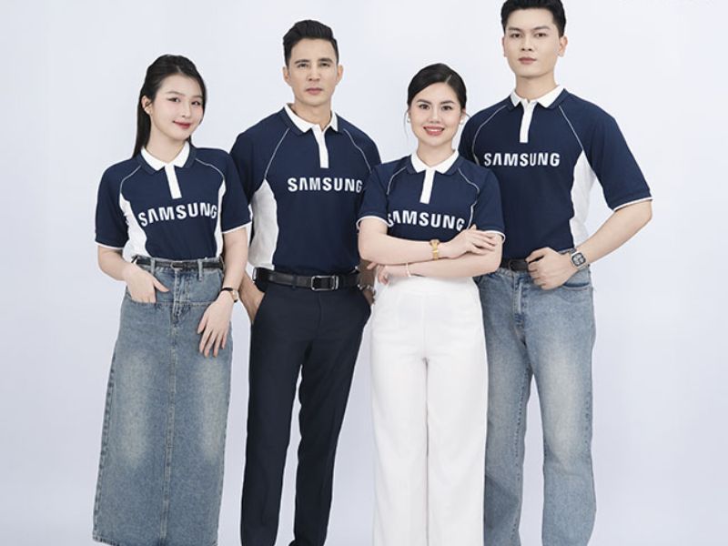 Đồng phục sự kiện kết hợp giữa thiết kế, màu sắc và bản sắc thương hiệu