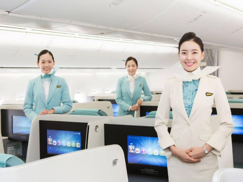 Đồng phục tiếp viên hàng không Korean Air