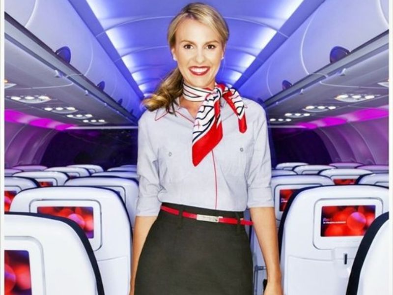 Đồng phục tiếp viên hàng không Virgin America