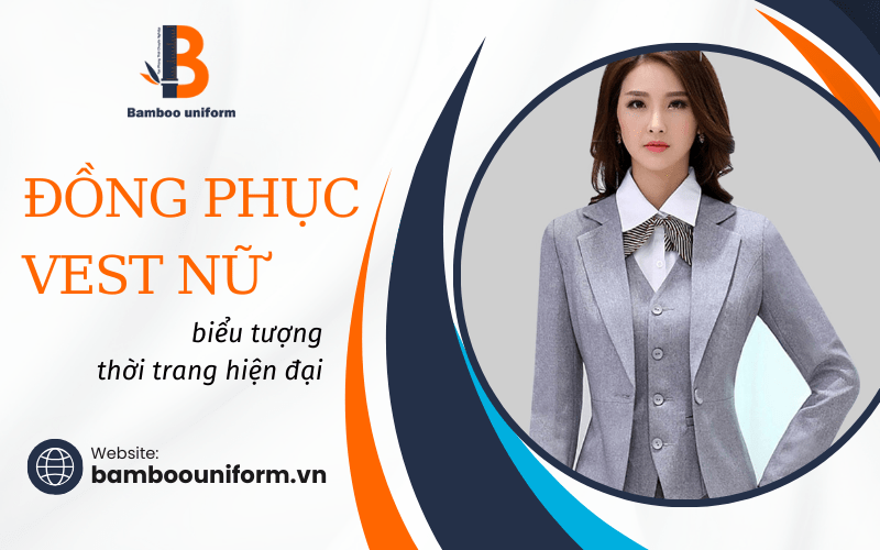 đồng phục vest nữ