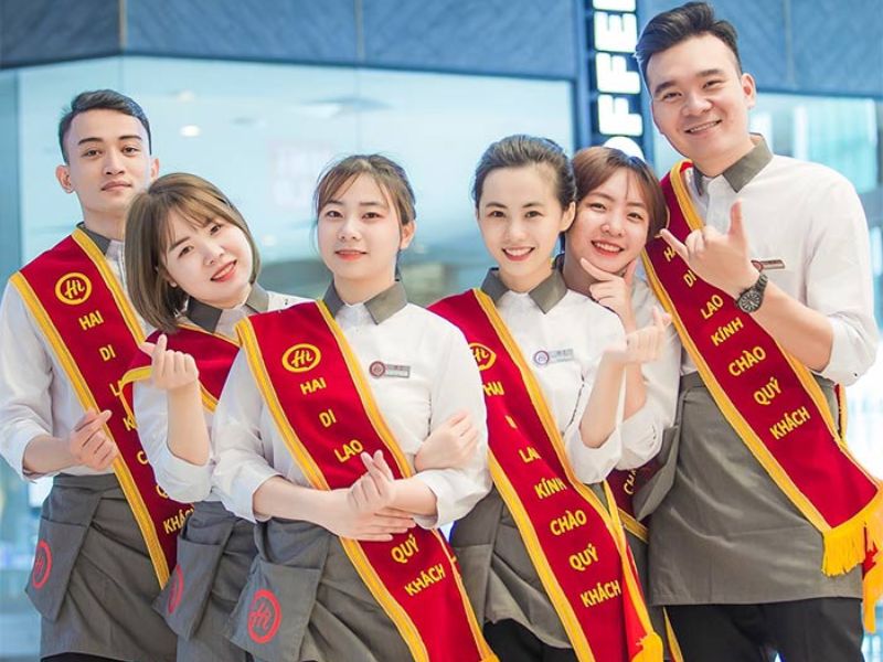 Haidilao hài lòng với đồng phục Bamboo Uniform đẹp, chuẩn form và chuyên nghiệp