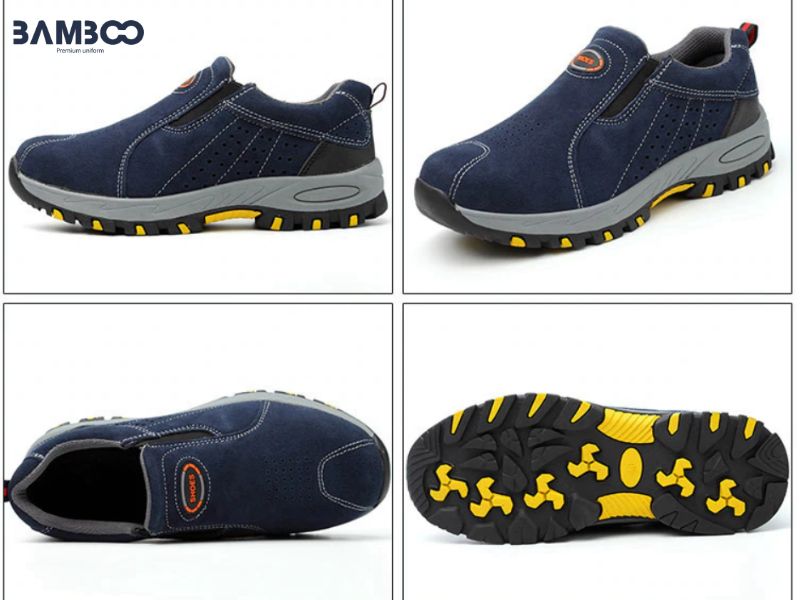 Kingsman Aiden được làm từ da lộn không dây, mang phong cách thể thao, tiện lợi và thoáng khí