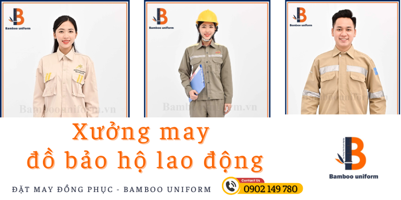 Gioi thieu cong ty may dong phuc bao ho tai TpHCM Bamboo Uniform